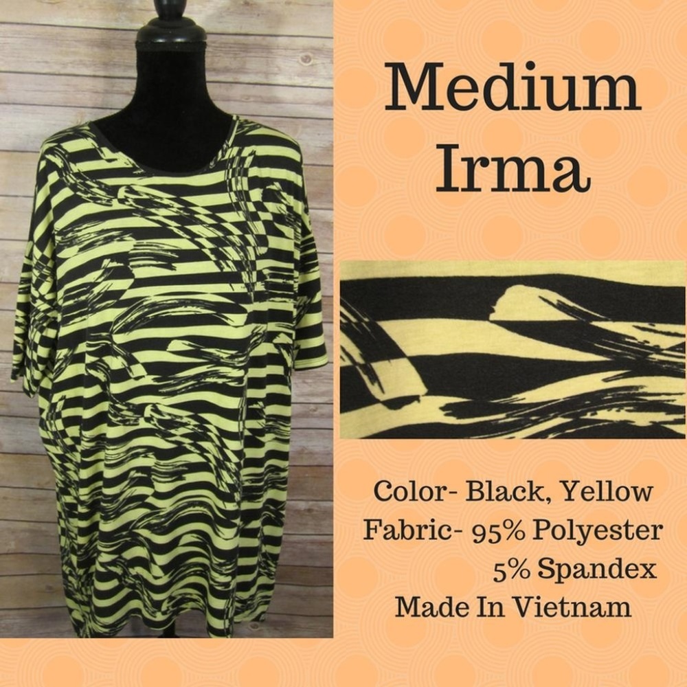 BNWT LuLaRoe Medium Irma Tunic